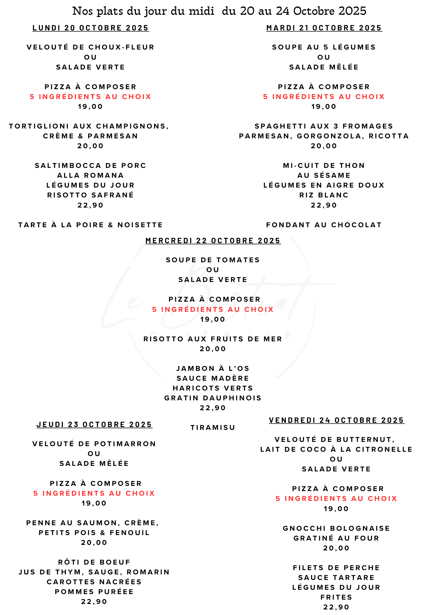 Penser à réserver au 0277220053