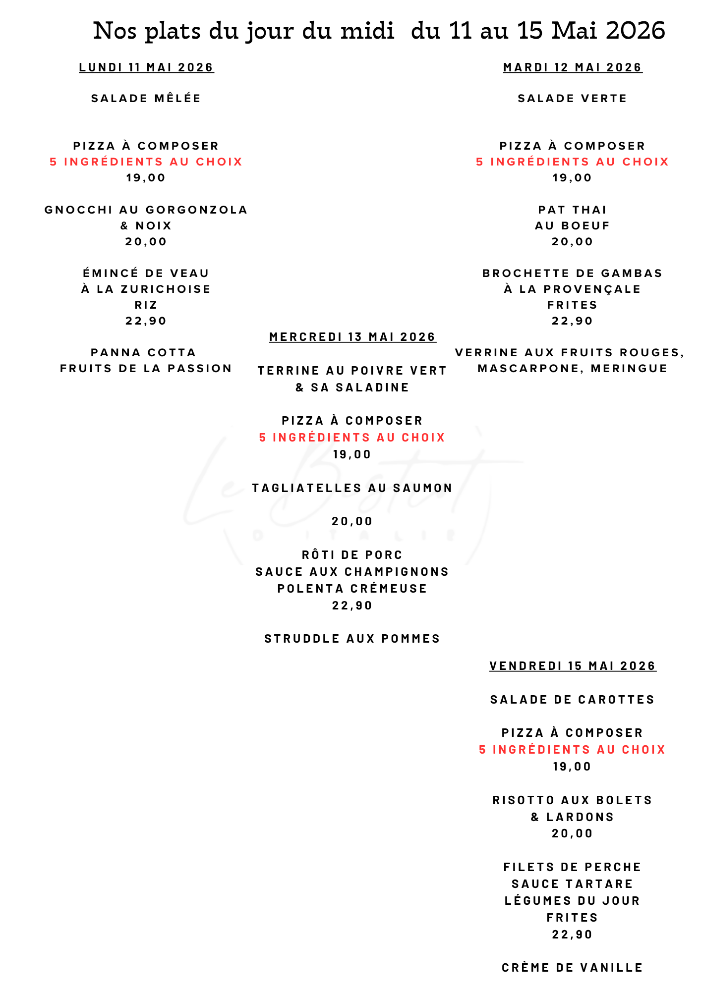 Penser à réserver au 0277220053