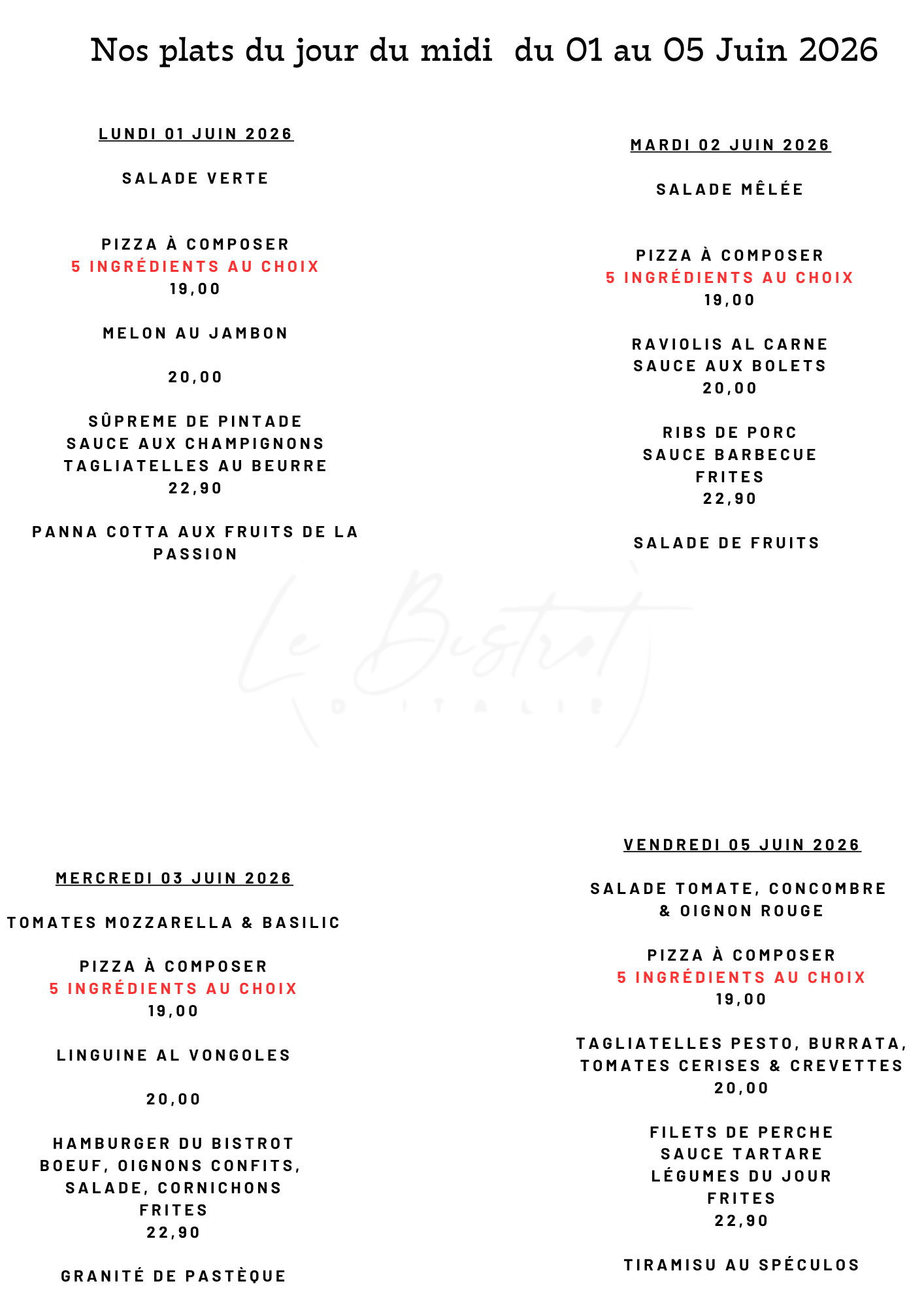 Penser à réserver au 0277220053