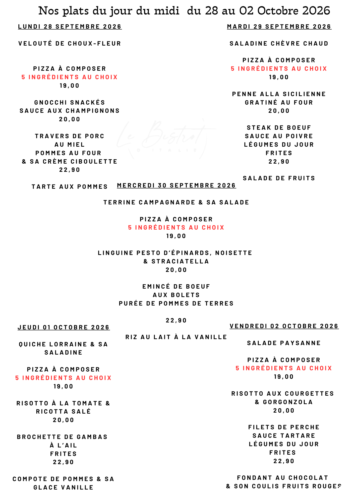 Penser à réserver au 0277220053